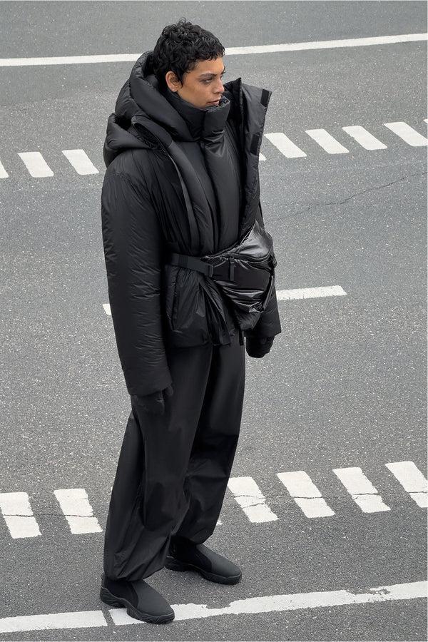 rains Torna Insulated Curve Jacket Black