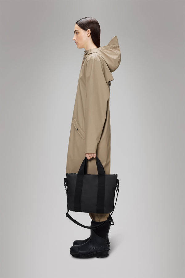 Rains Tote Bag Micro Black