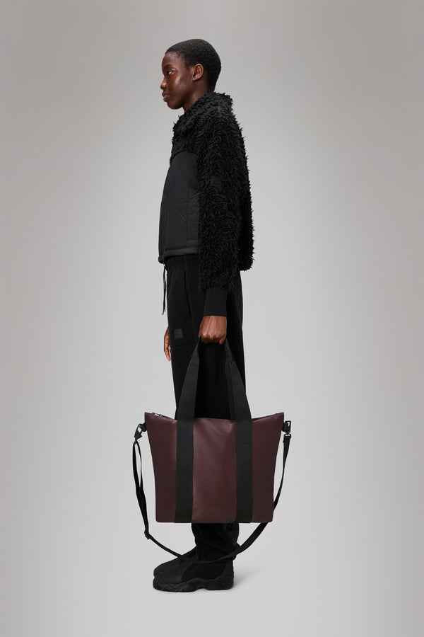 Rains Tote Bag Mini Depth