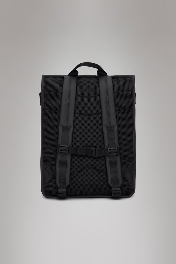 Rains Trail Rolltop Backpack Black