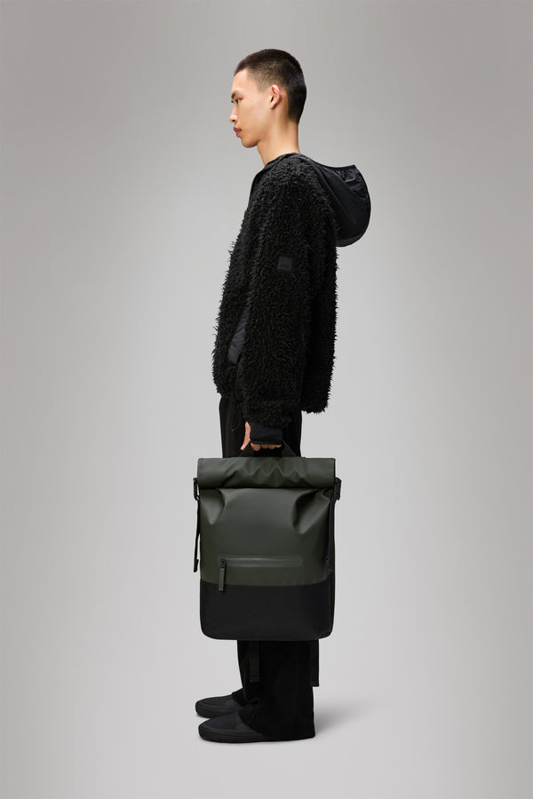 Rains Trail Rolltop Backpack Green