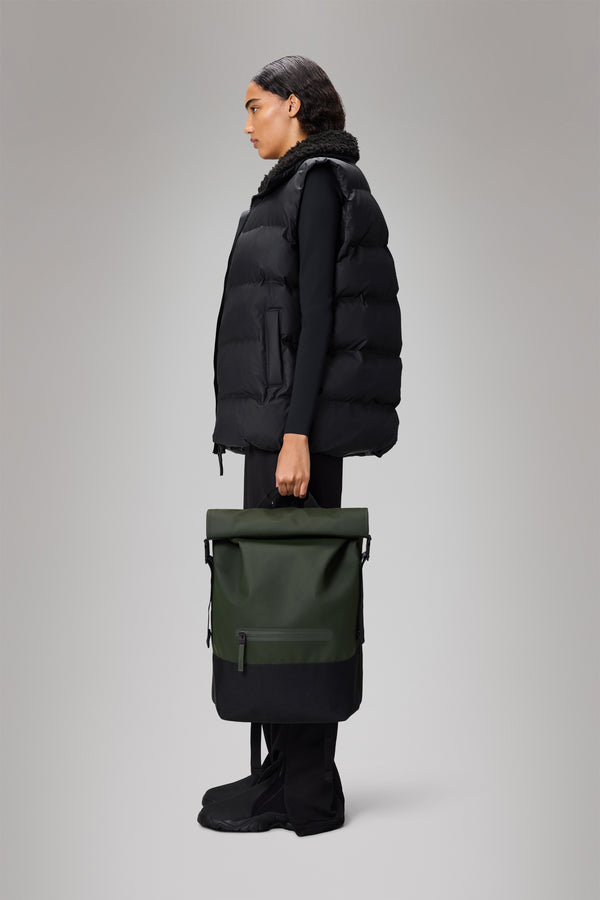 Rains Trail Rolltop Backpack Green