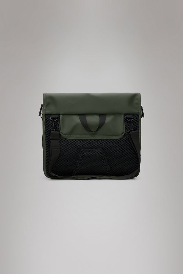 Rains Trail Rolltop Messenger Bag Green