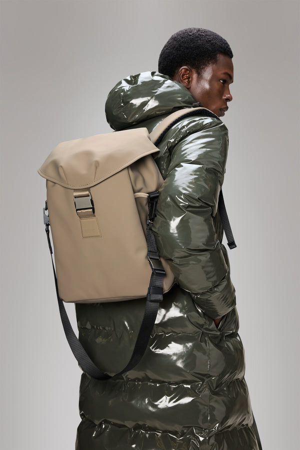 Rains Valera Bucket Backpack Beige