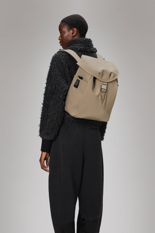 Rains Valera Bucket Backpack Beige