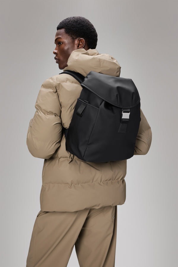 Rains Valera Bucket Backpack Black