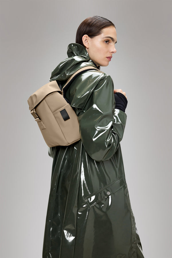 Rains Valera Bucket Backpack Mini Beige