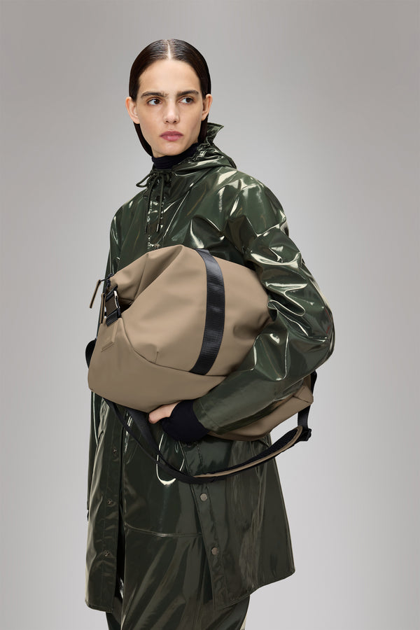 Rains Valera Weekend Bag Small Beige