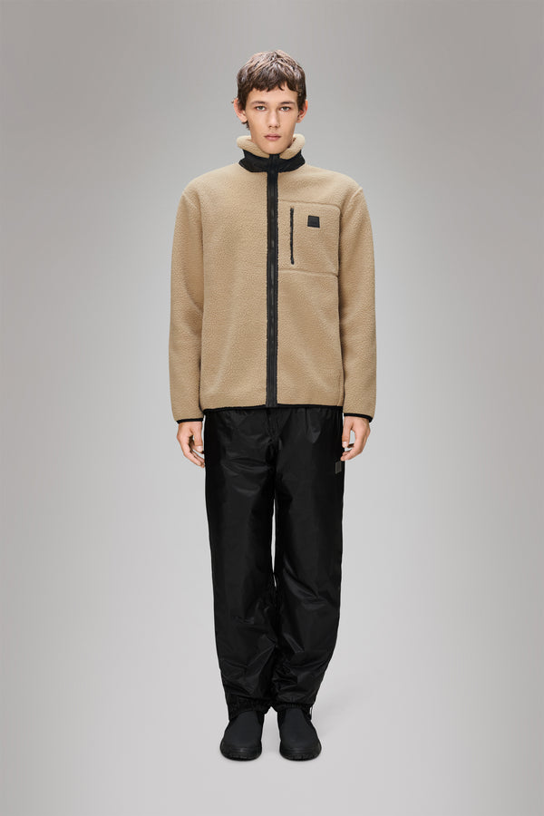 rains Yermo Fleece Jacket Beige