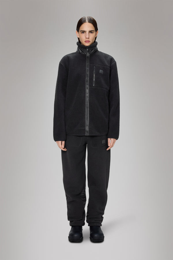 rains Yermo Fleece Jacket Black