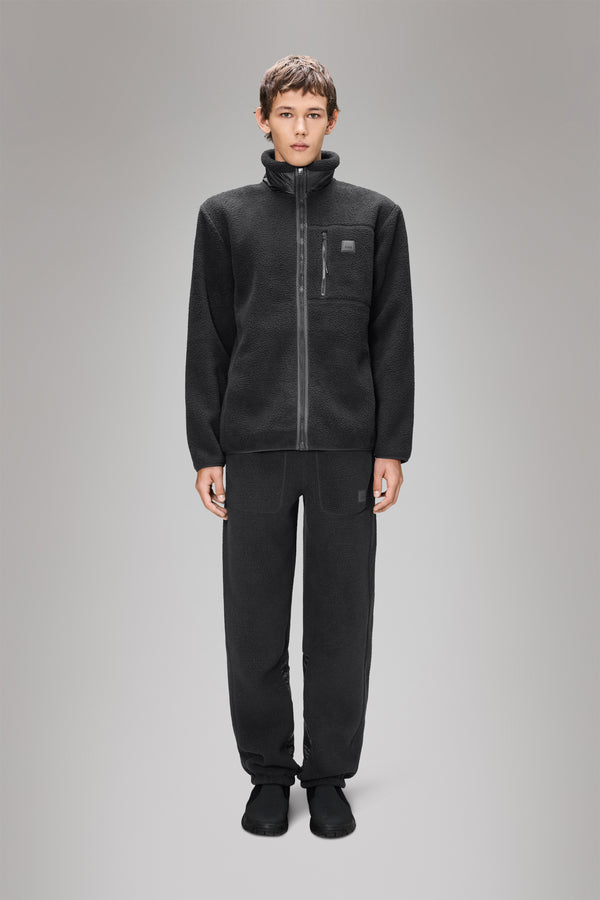 rains Yermo Fleece Jacket Black