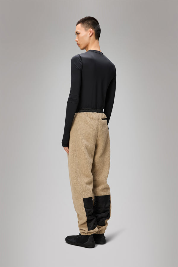 Rains Yermo Fleece Pants Regular Beige