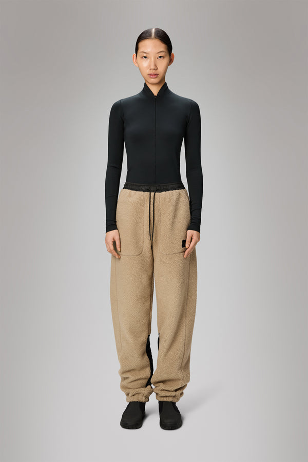 rains Yermo Fleece Pants Regular Beige