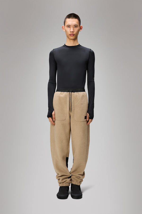 rains Yermo Fleece Pants Regular Beige