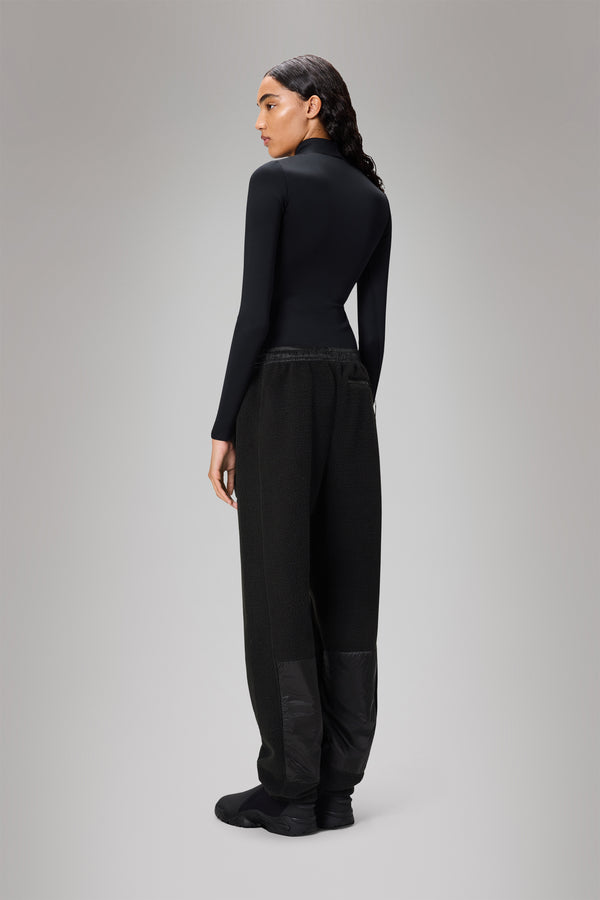 Rains Yermo Fleece Pants Regular Black