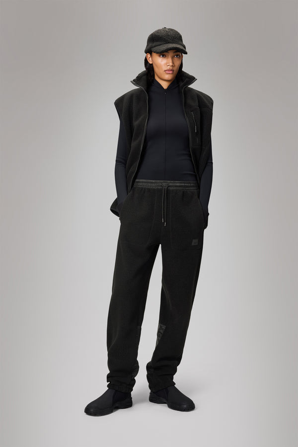 Rains Yermo Fleece Pants Regular Black