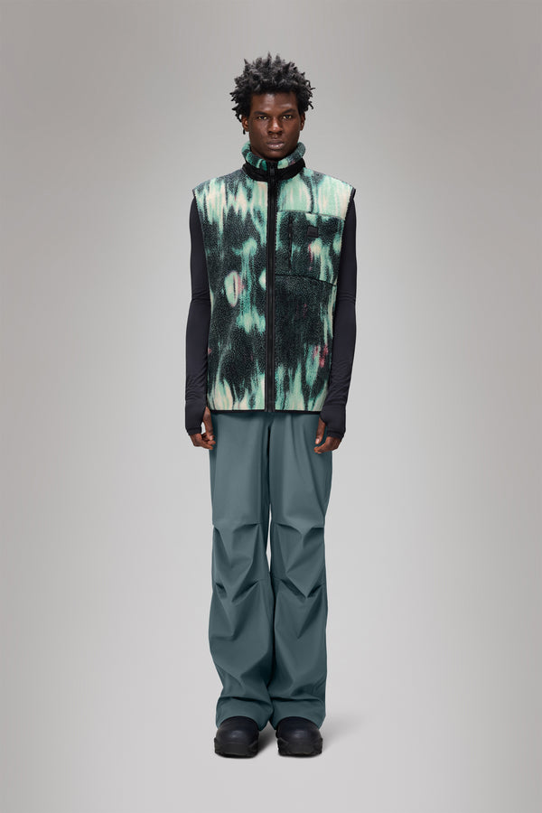 rains Yermo Fleece Vest Blur