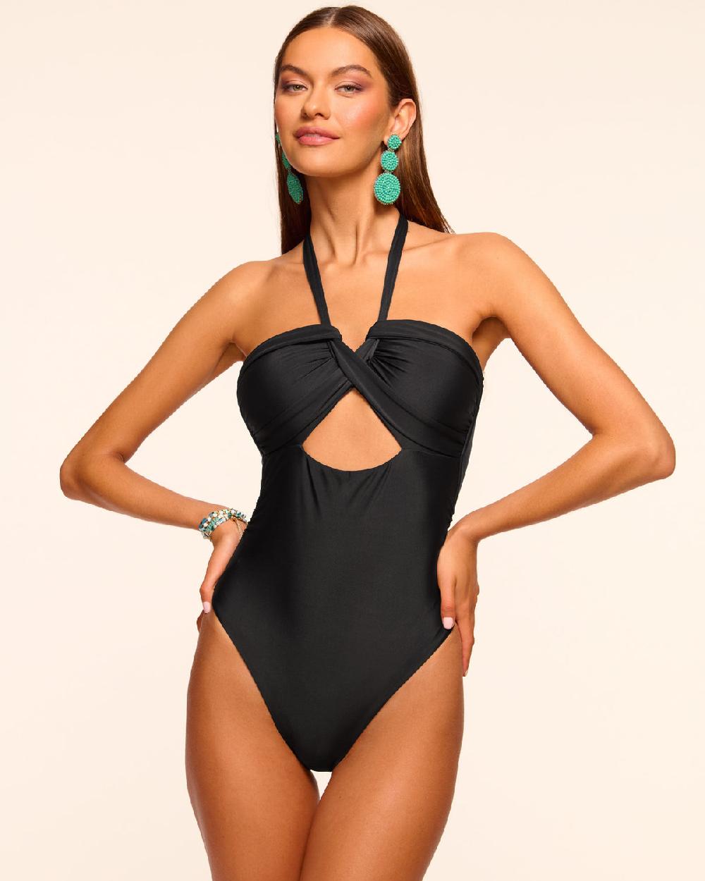 ramy brook Arielle Convertible Bandeau One Piece Swimsuit