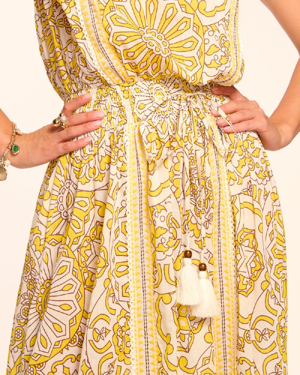 Ramy Brook Nadine Cotton Strapless Coverup Maxi Dress