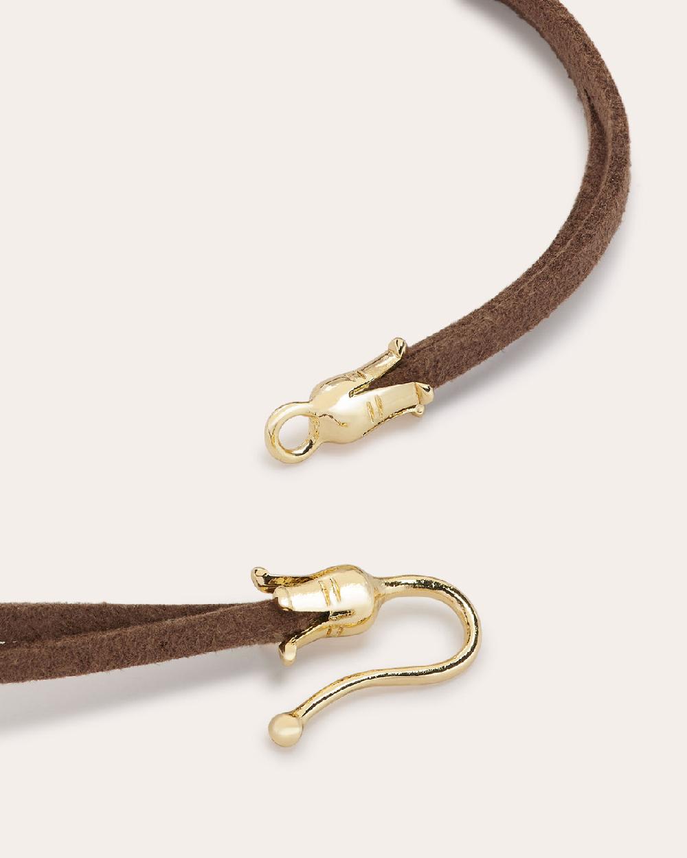 Ramy Brook Adale Suede Choker Necklace