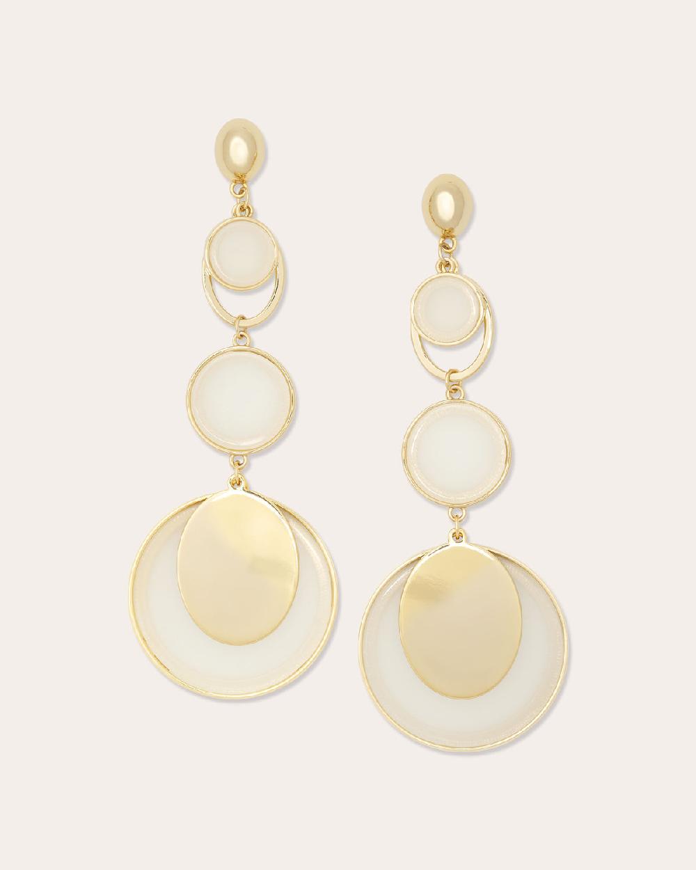 Ramy Brook Adriana Layered Disc Earrings