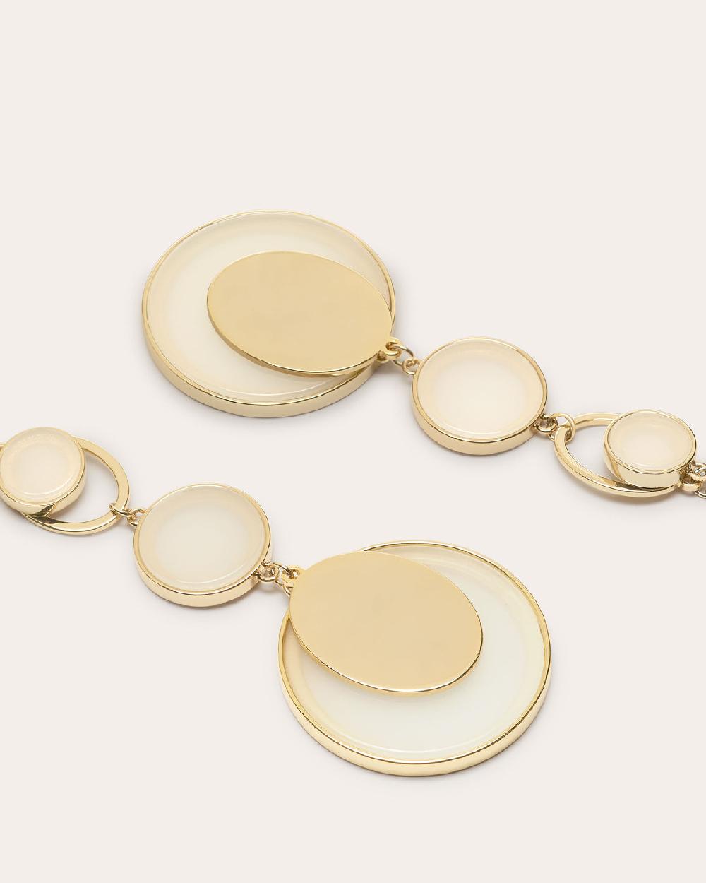 Ramy Brook Adriana Layered Disc Earrings