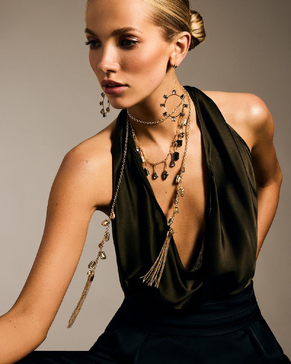 Ramy Brook Alanna Stone Tie Lariat Necklace