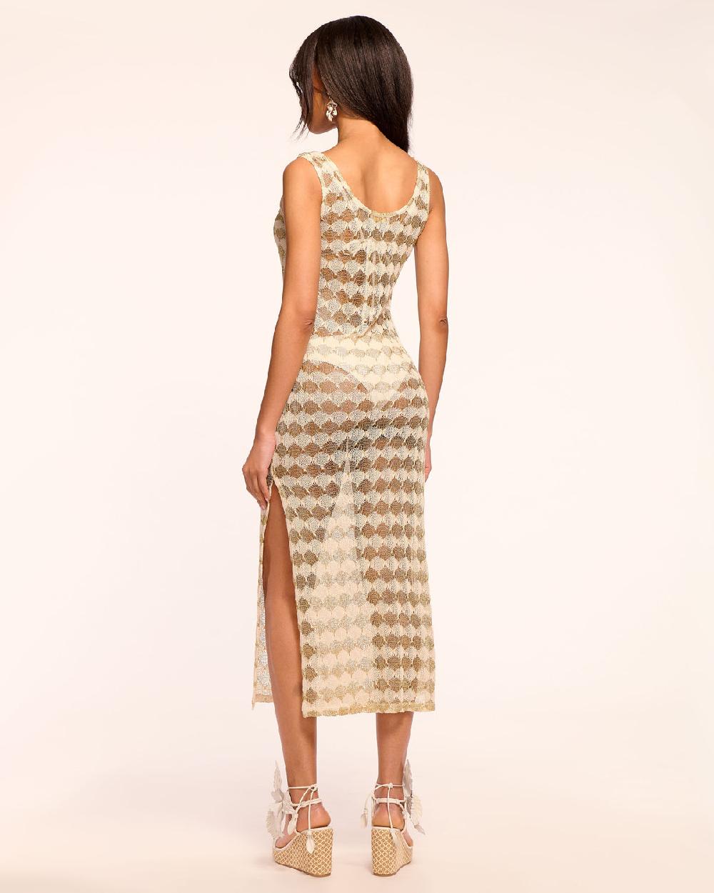 Ramy Brook Angely Crochet Coverup Midi Dress