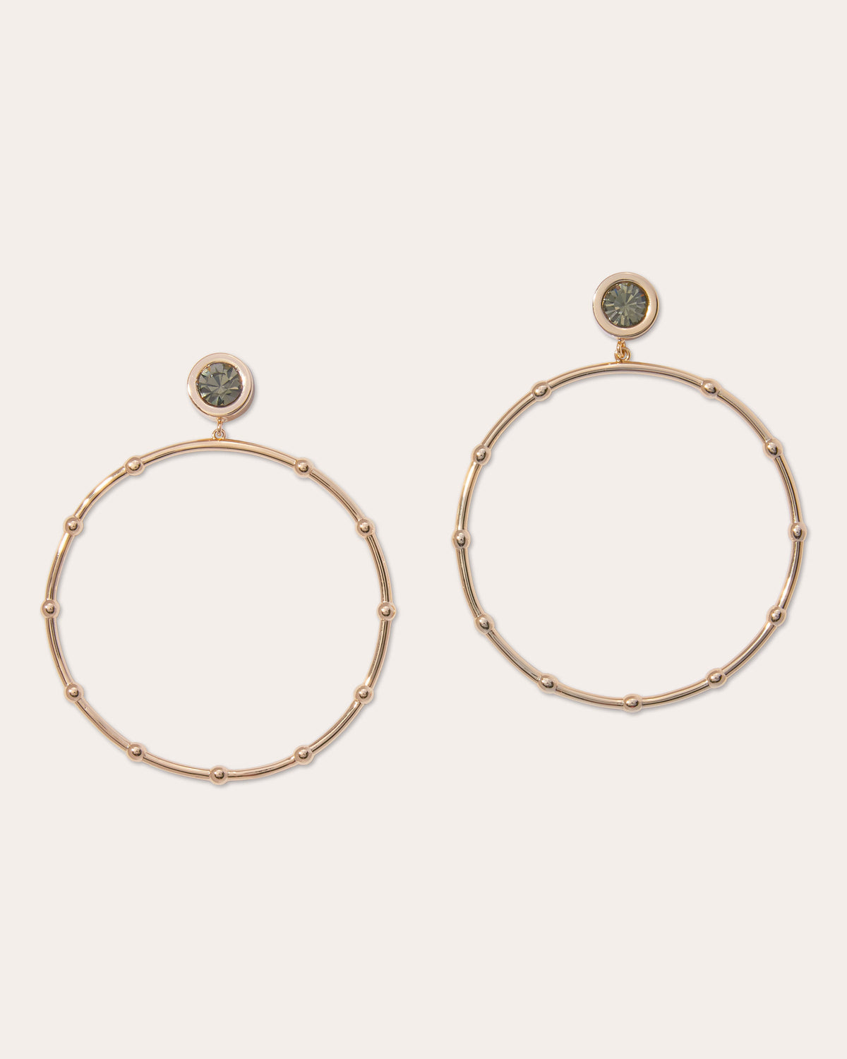 Ramy Brook Angely Drop Hoop Earrings