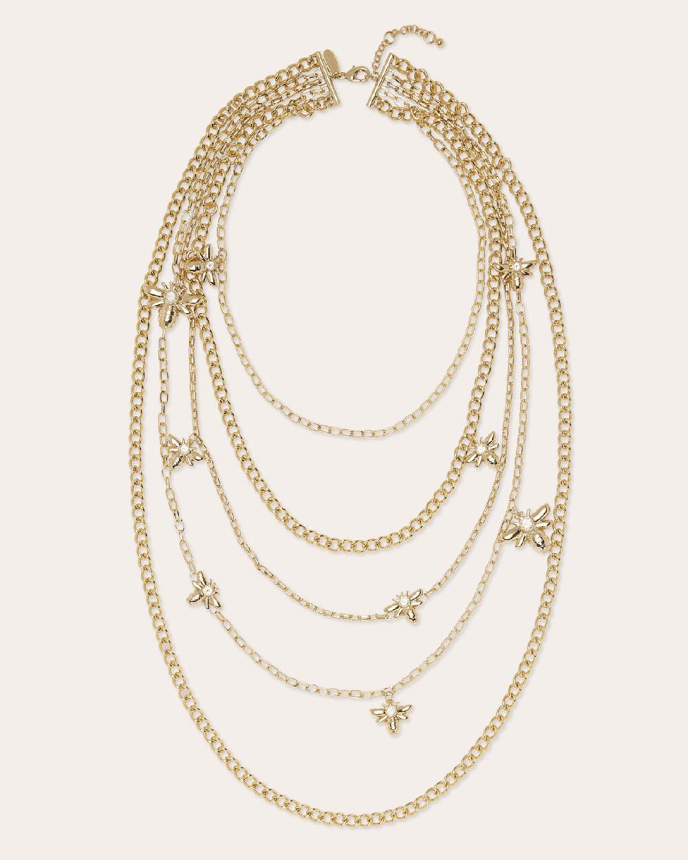 ramy brook Angie Layered Bee Necklace
