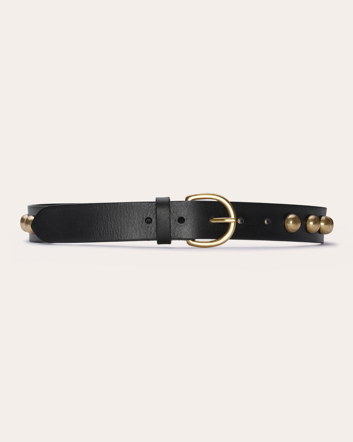 Ramy Brook Ares Leather Studded Belt