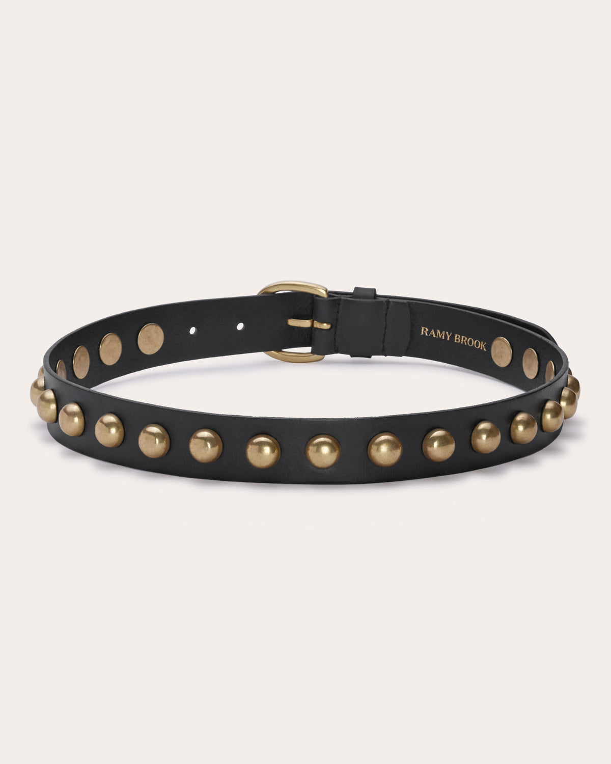 Ramy Brook Ares Leather Studded Belt