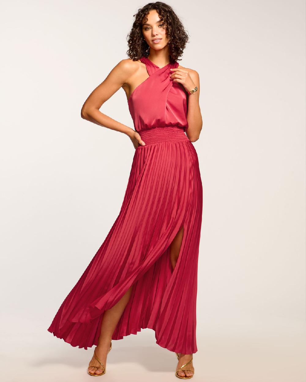 Ramy Brook Arina Halter Maxi Dress