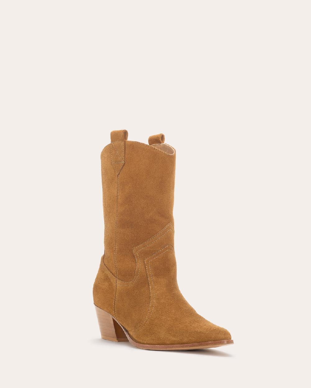 ramy brook Austin Suede Western Boots