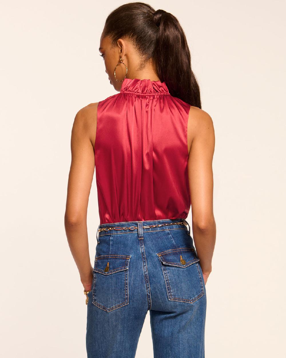 Ramy Brook Ayana Silk Tank Top