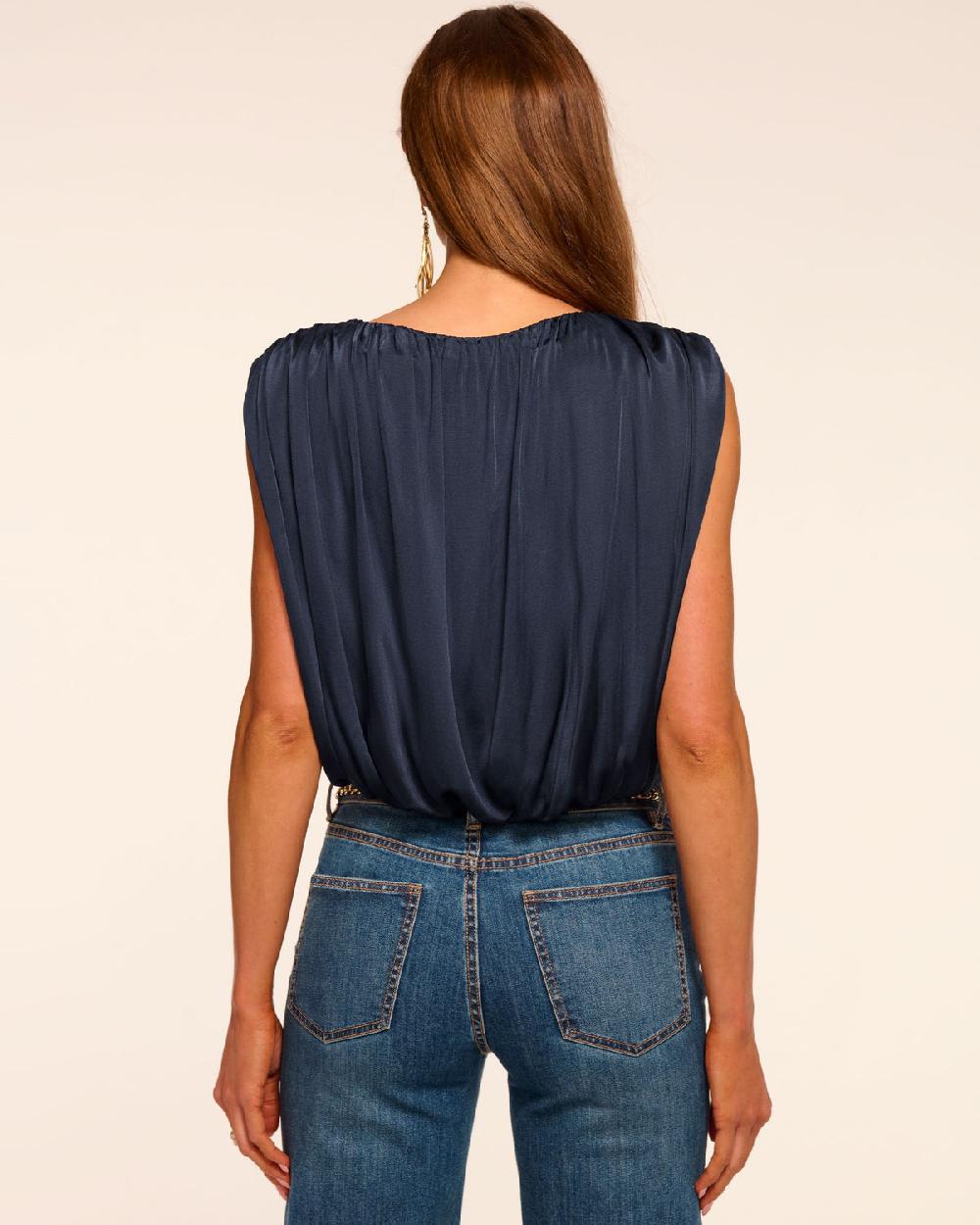 Ramy Brook Brian Jersey Ruched Top