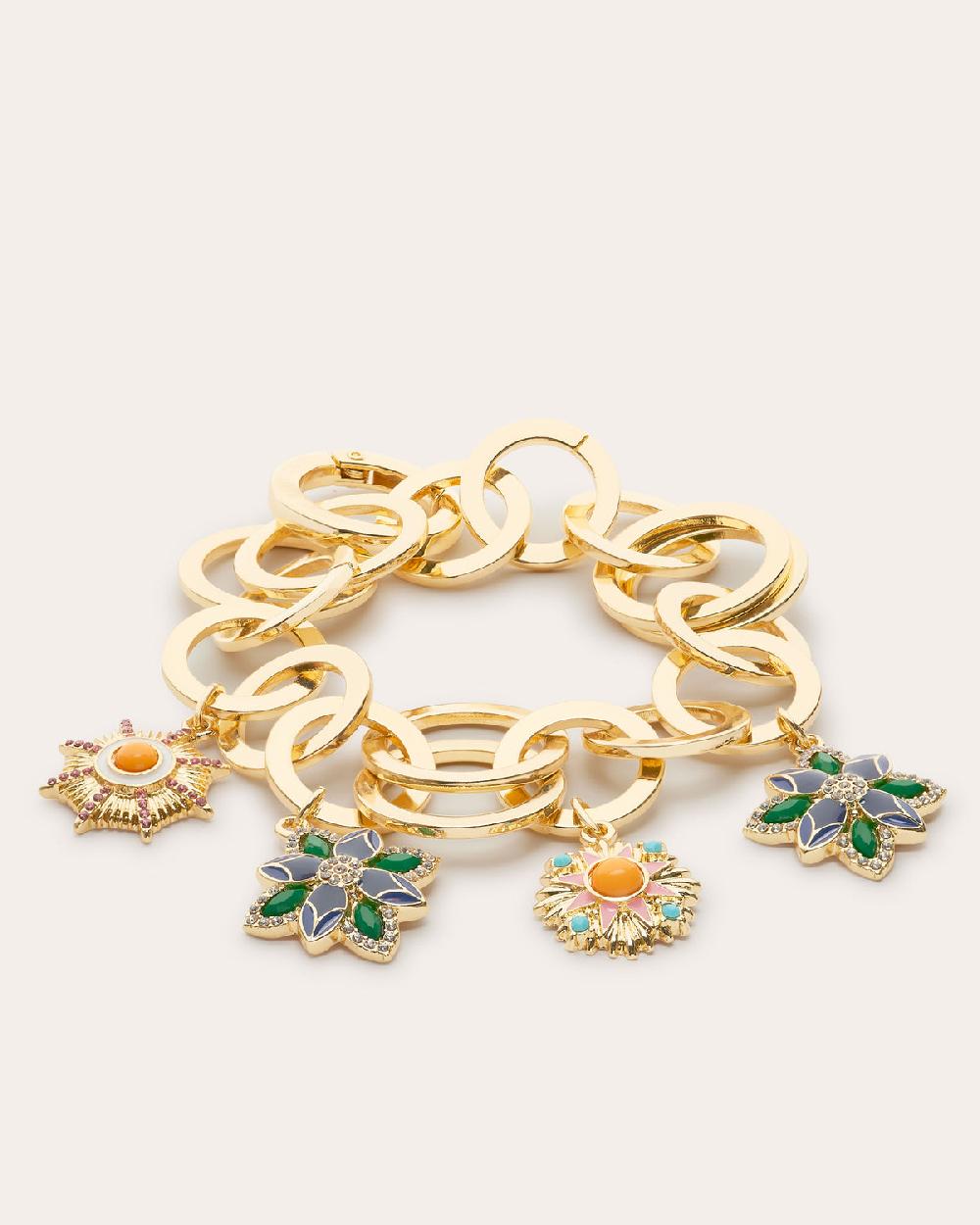 Ramy Brook Camila Flower Charm Bracelet