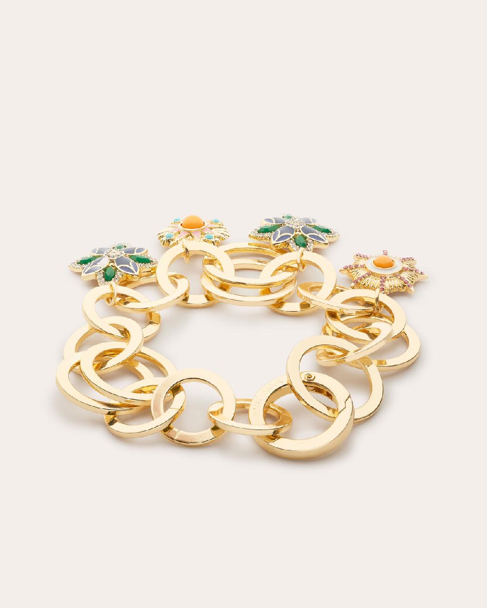 Ramy Brook Camila Flower Charm Bracelet