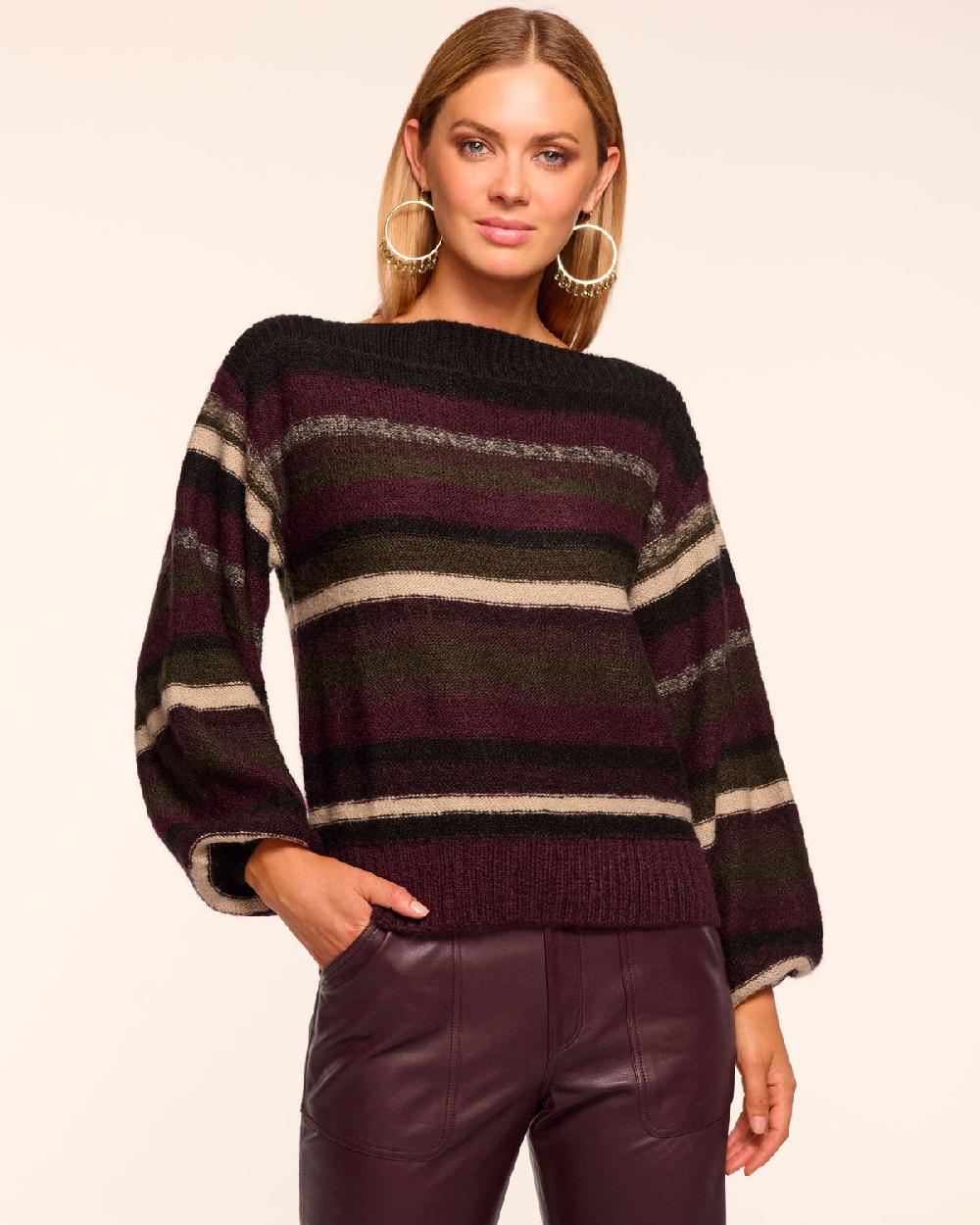 ramy brook Carol Boat Neck Sweater