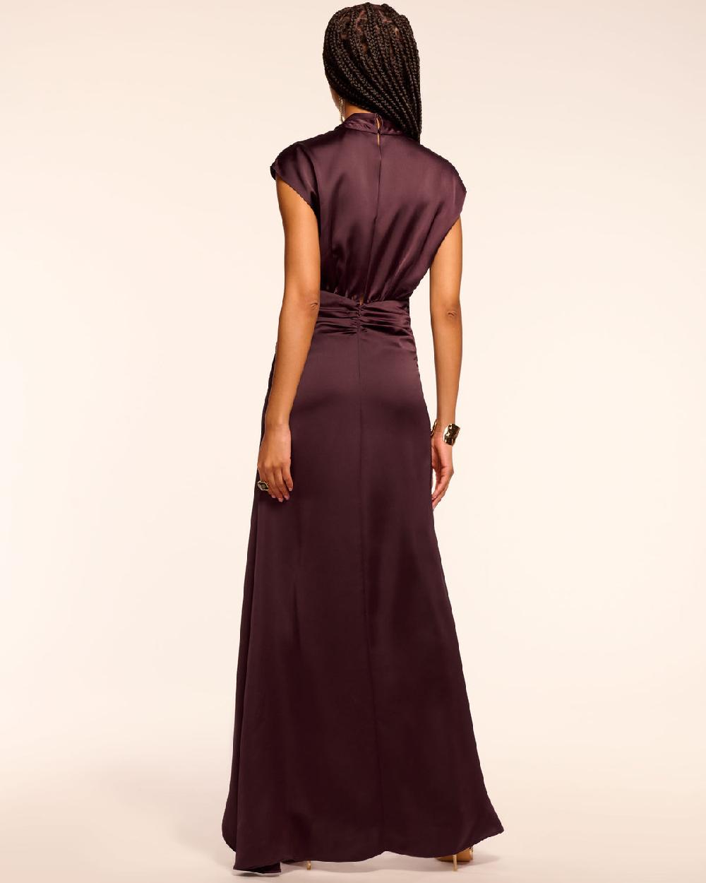 Ramy Brook Catrin Plunging Draped Gown