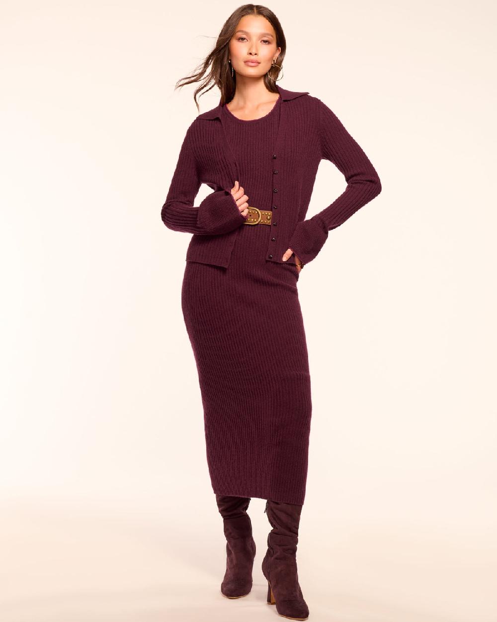 Ramy Brook Charlotte Cashmere Midi Dress