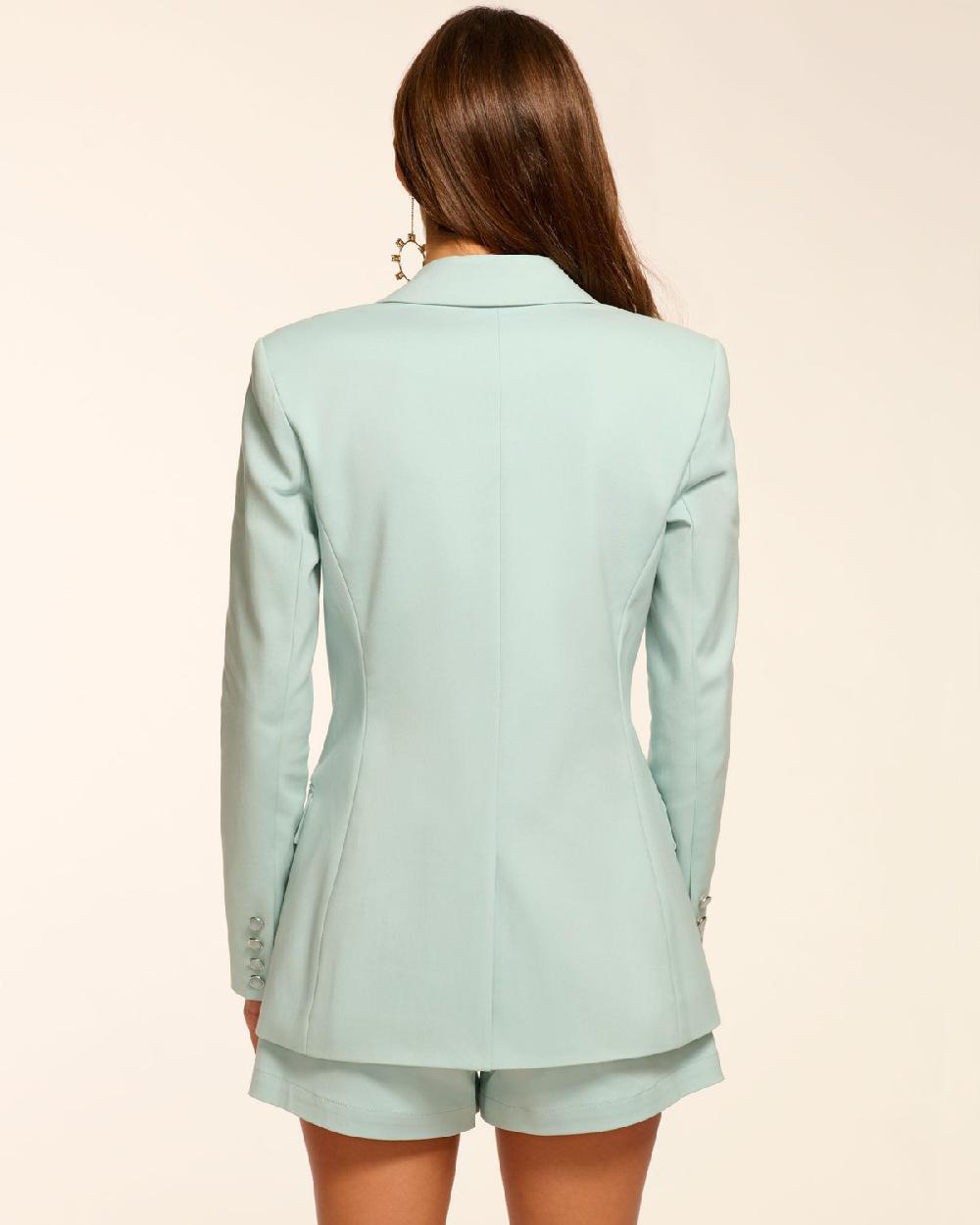 Ramy Brook Cherie Stretch Cotton Blazer