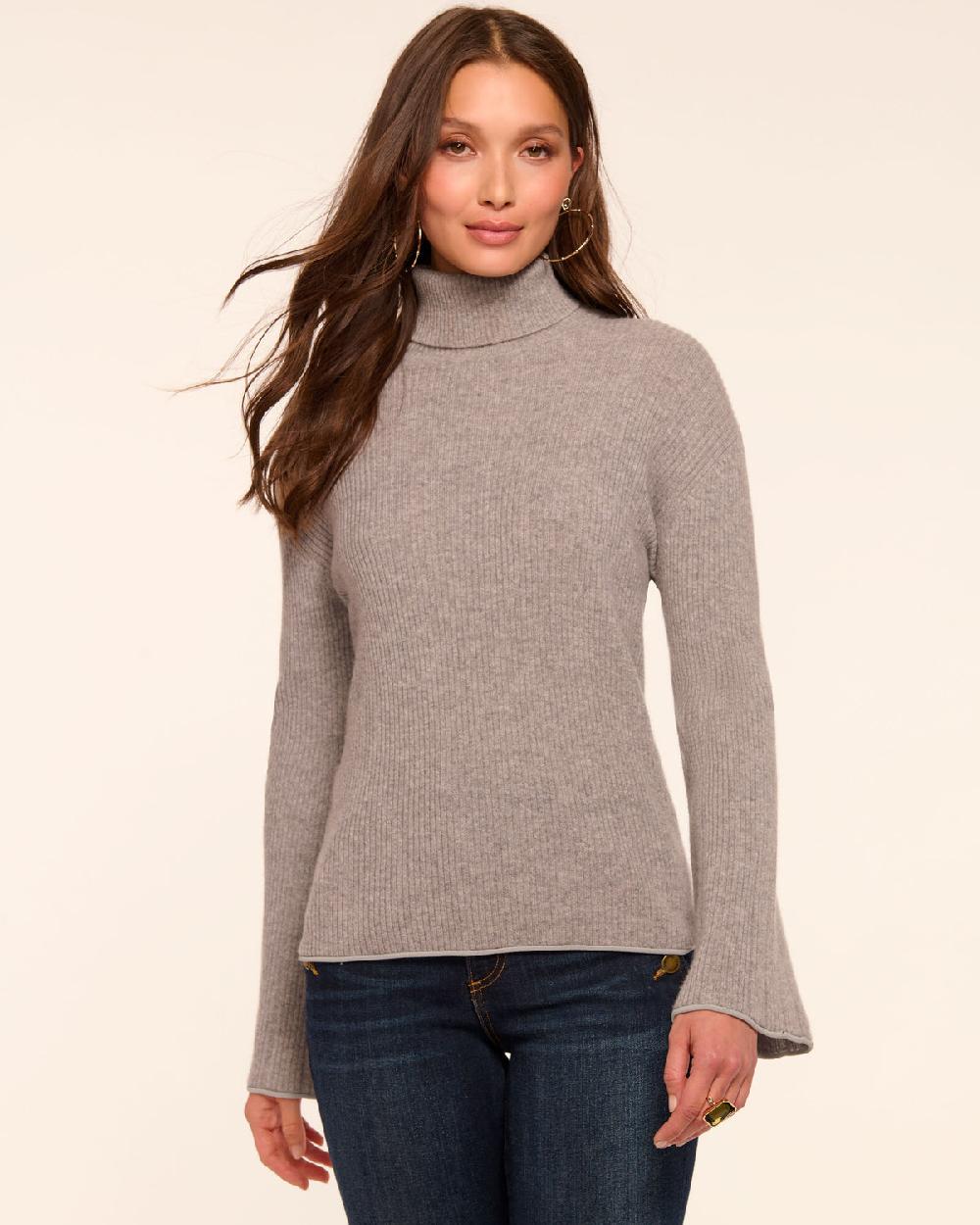 ramy brook Christina Cashmere Turtleneck Sweater