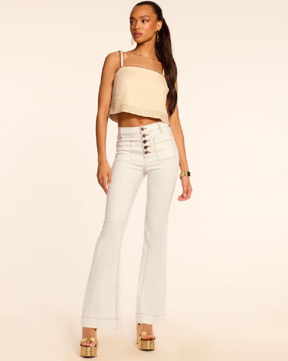 Ramy Brook Cindy High-Rise Flare Jean