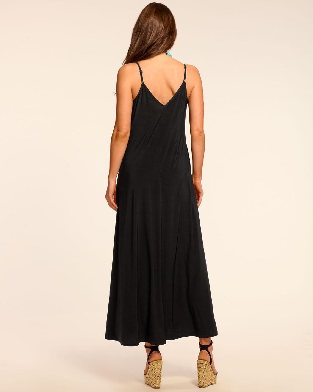 Ramy Brook Clara Jersey V-Neck Maxi Dress