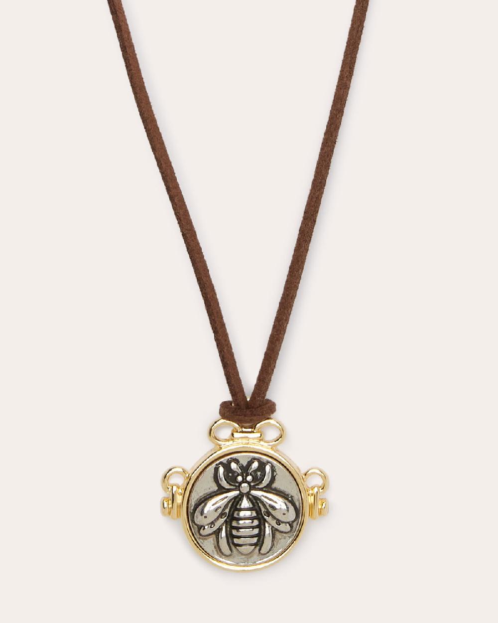 Ramy Brook Delilah Suede Pendant Necklace