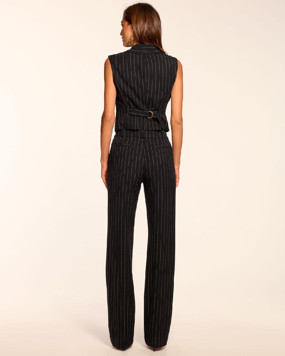 Ramy Brook Doug Pinstripe Tailored Pant