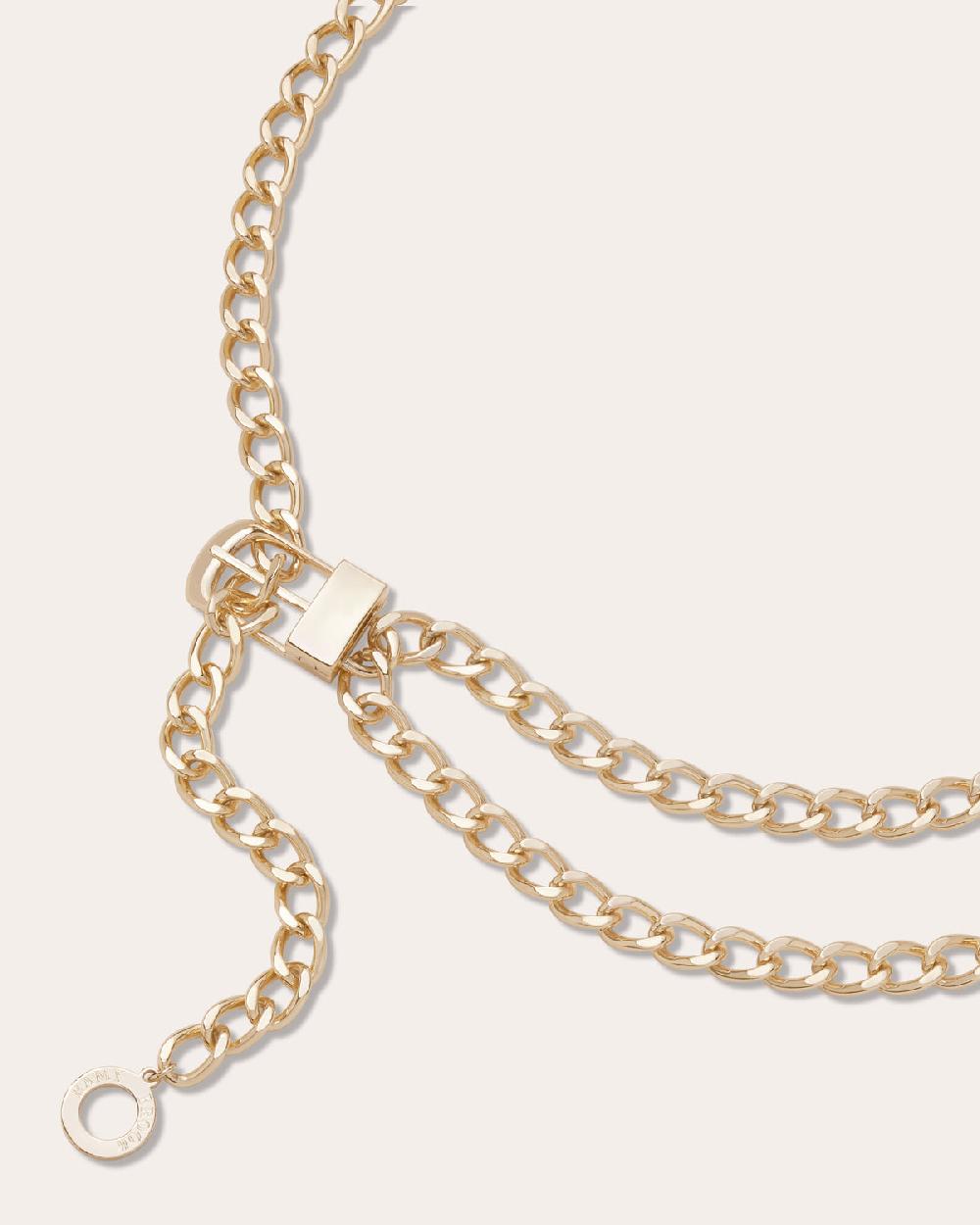 Ramy Brook Emelia Buckle Chain Belt