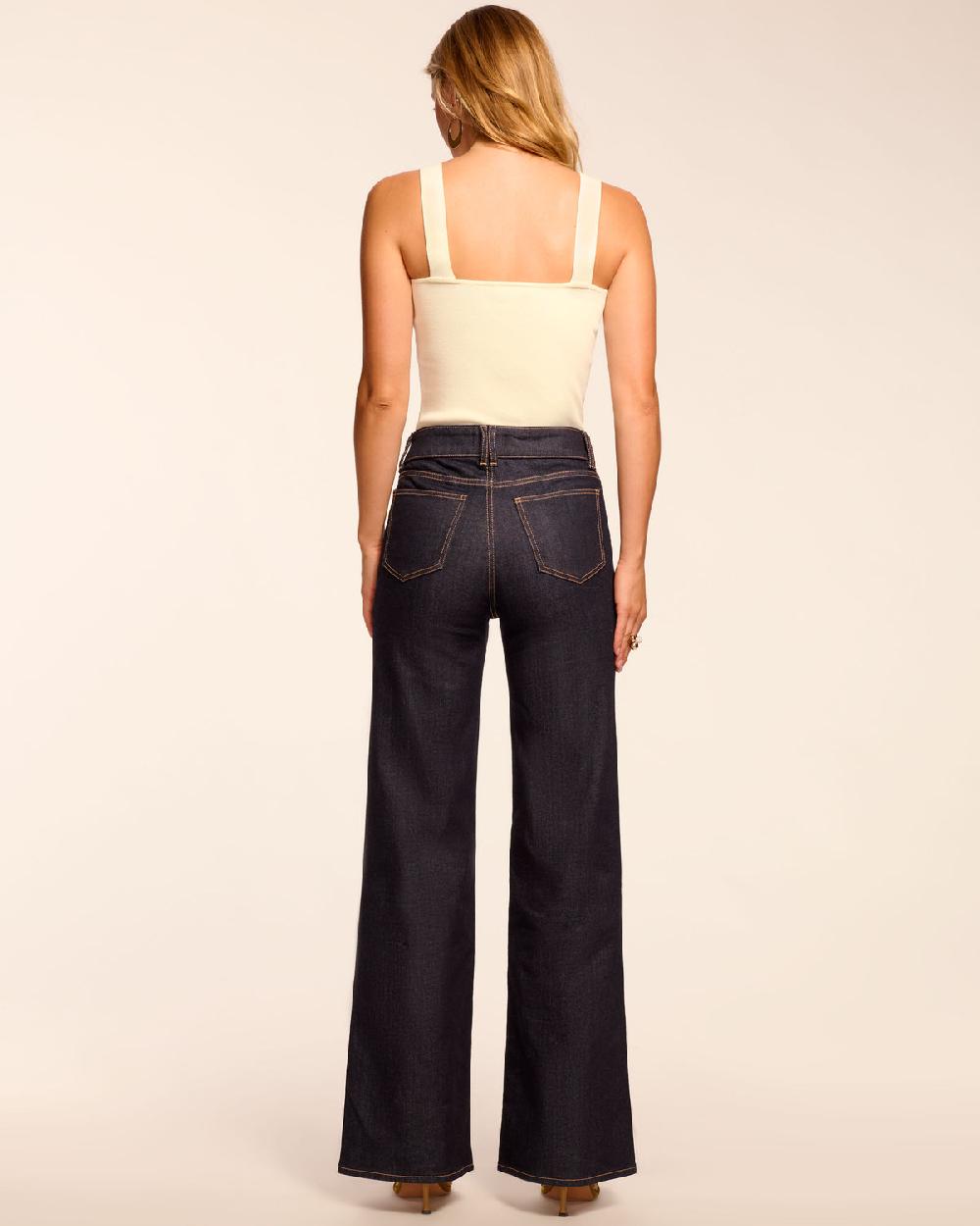 Ramy Brook Fay High-Rise Wide Leg Jean