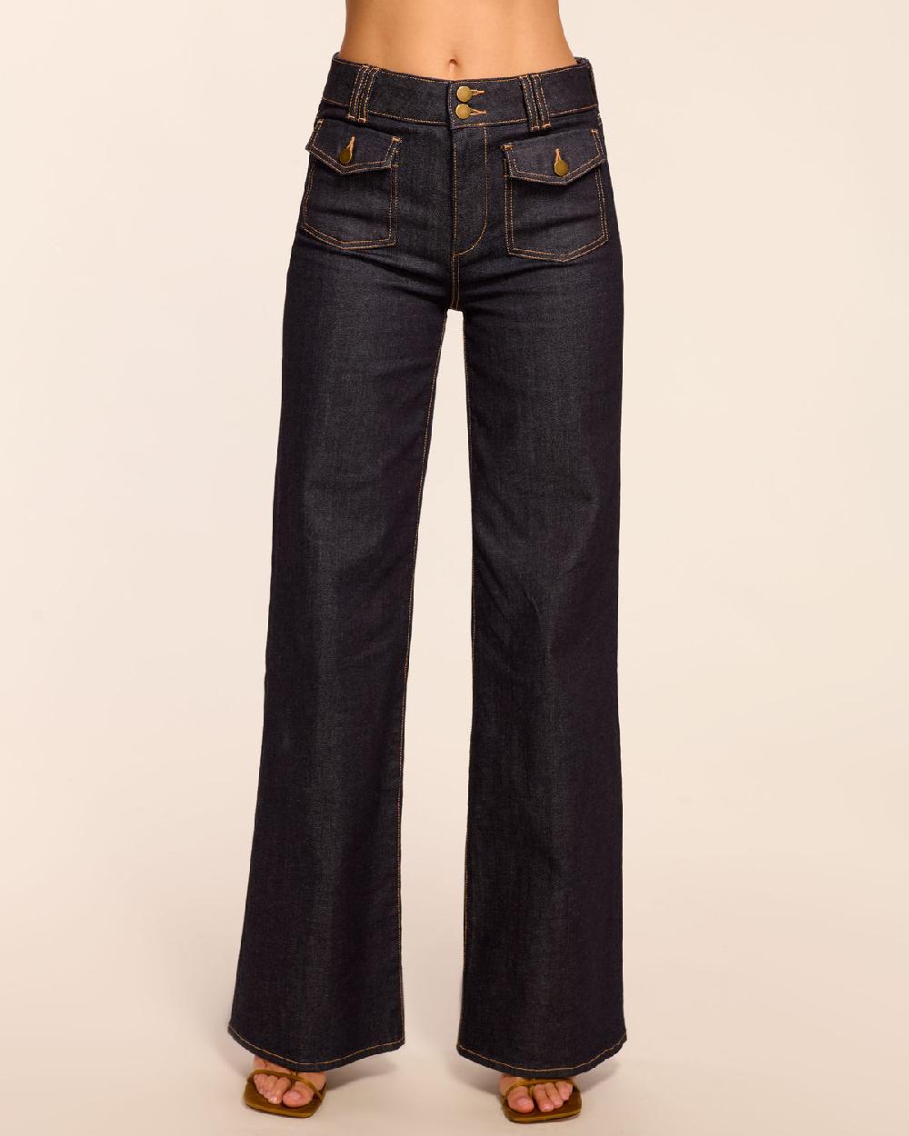 ramy brook Fay High-Rise Wide Leg Jean